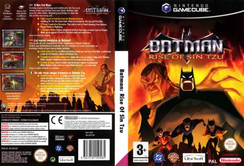 Batman Rise Of Sin Tzu Cover - Click for full size image